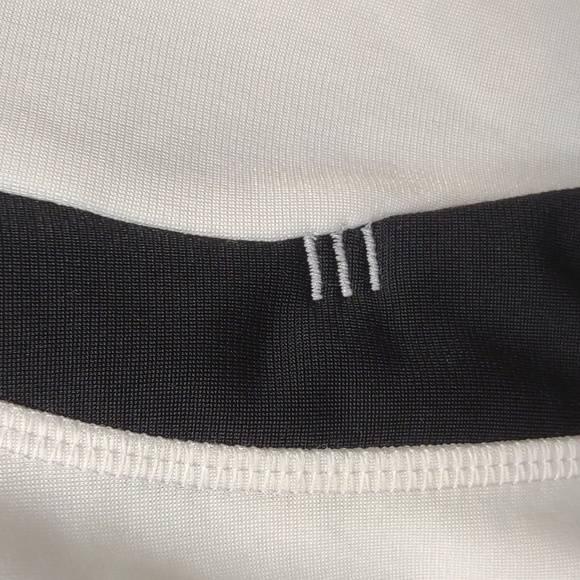 Adidas Women's Full Zip LS Stand Collar Snap HandWarmer Pockets Track Jacket Vtg - Picture 7 of 16